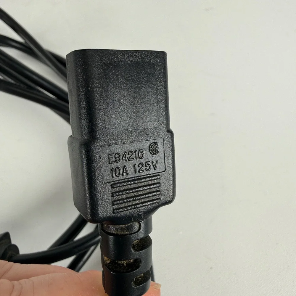 Phino Electric CO power cord with a part‎ number E94216 Black